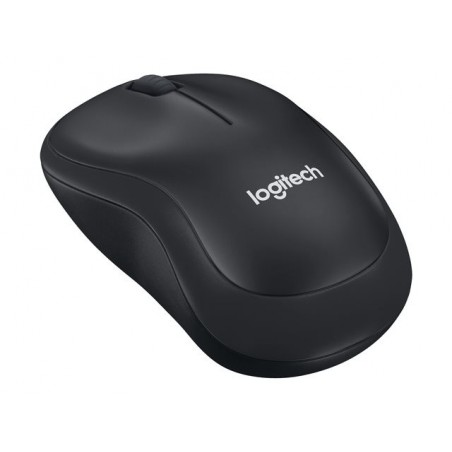 LOGITECH M220 Silent Mouse optical 3 buttons wireless 2.4 GHz USB wireless receiver charcoal