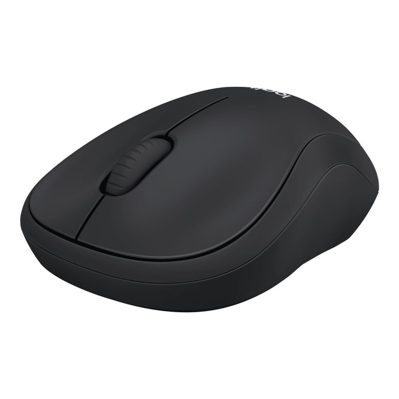 LOGITECH M220 Silent Mouse optical 3 buttons wireless 2.4 GHz USB wireless receiver charcoal