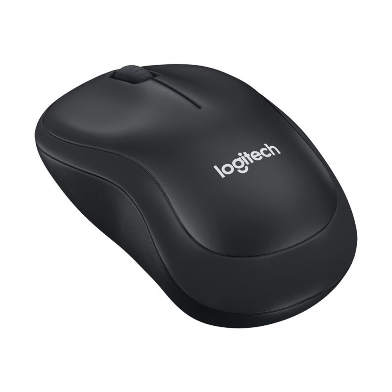 LOGITECH M220 Silent Mouse optical 3 buttons wireless 2.4 GHz USB wireless receiver charcoal