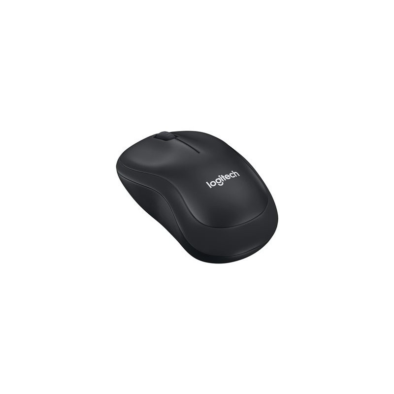 LOGITECH M220 Silent Mouse optical 3 buttons wireless 2.4 GHz USB wireless receiver charcoal