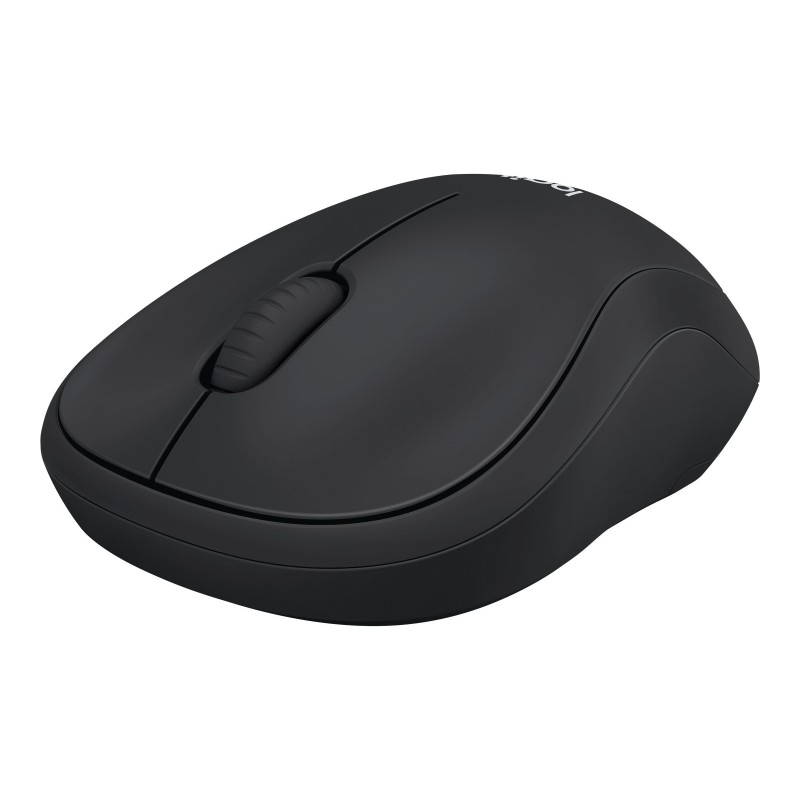 LOGITECH M220 Silent Mouse optical 3 buttons wireless 2.4 GHz USB wireless receiver charcoal