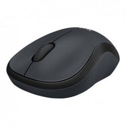 LOGITECH M220 Silent Mouse optical 3 buttons wireless 2.4 GHz USB wireless receiver charcoal