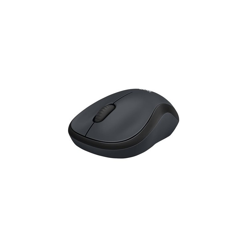 LOGITECH M220 Silent Mouse optical 3 buttons wireless 2.4 GHz USB wireless receiver charcoal
