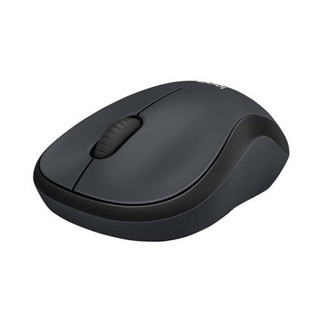 LOGITECH M220 Silent Mouse optical 3 buttons wireless 2.4 GHz USB wireless receiver charcoal
