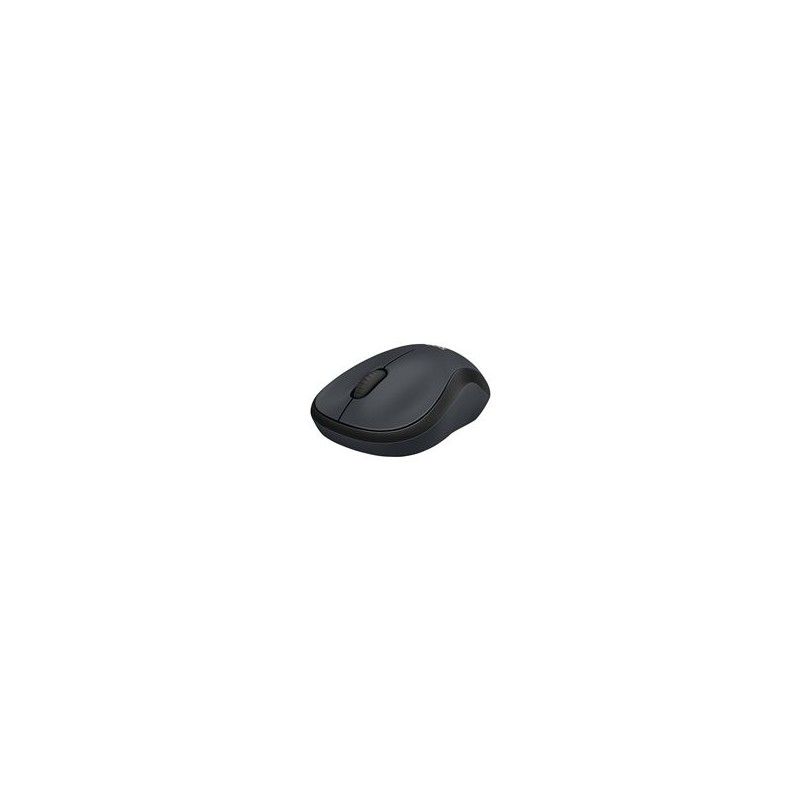 LOGITECH M220 Silent Mouse optical 3 buttons wireless 2.4 GHz USB wireless receiver charcoal