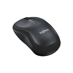 LOGITECH M220 Silent Mouse optical 3 buttons wireless 2.4 GHz USB wireless receiver charcoal