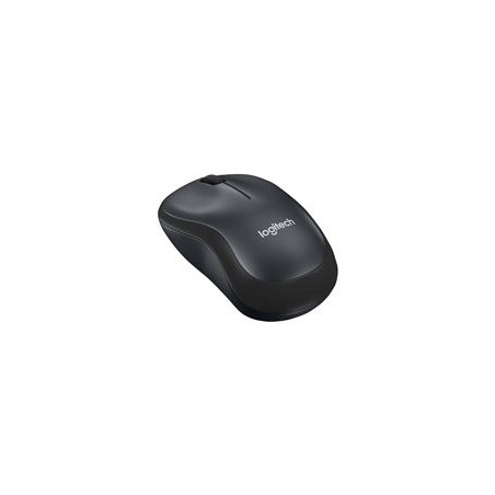 LOGITECH M220 Silent Mouse optical 3 buttons wireless 2.4 GHz USB wireless receiver charcoal