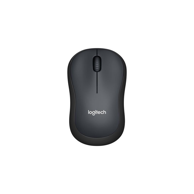 LOGITECH M220 Silent Mouse optical 3 buttons wireless 2.4 GHz USB wireless receiver charcoal