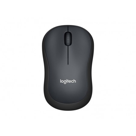 LOGITECH M220 Silent Mouse optical 3 buttons wireless 2.4 GHz USB wireless receiver charcoal