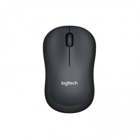 LOGITECH M220 Silent Mouse optical 3 buttons wireless 2.4 GHz USB wireless receiver charcoal
