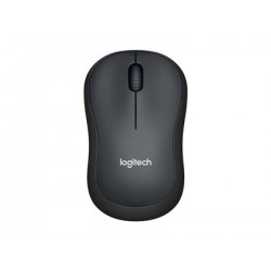 LOGITECH M220 Silent Mouse optical 3 buttons wireless 2.4 GHz USB wireless receiver charcoal