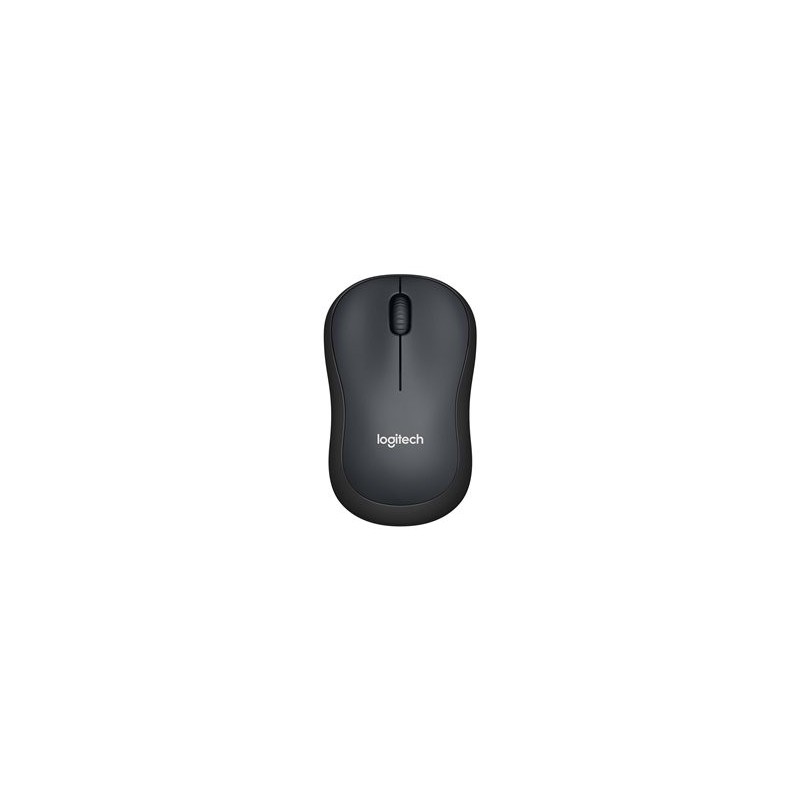 LOGITECH M220 Silent Mouse optical 3 buttons wireless 2.4 GHz USB wireless receiver charcoal