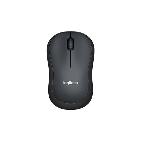 LOGITECH M220 Silent Mouse optical 3 buttons wireless 2.4 GHz USB wireless receiver charcoal