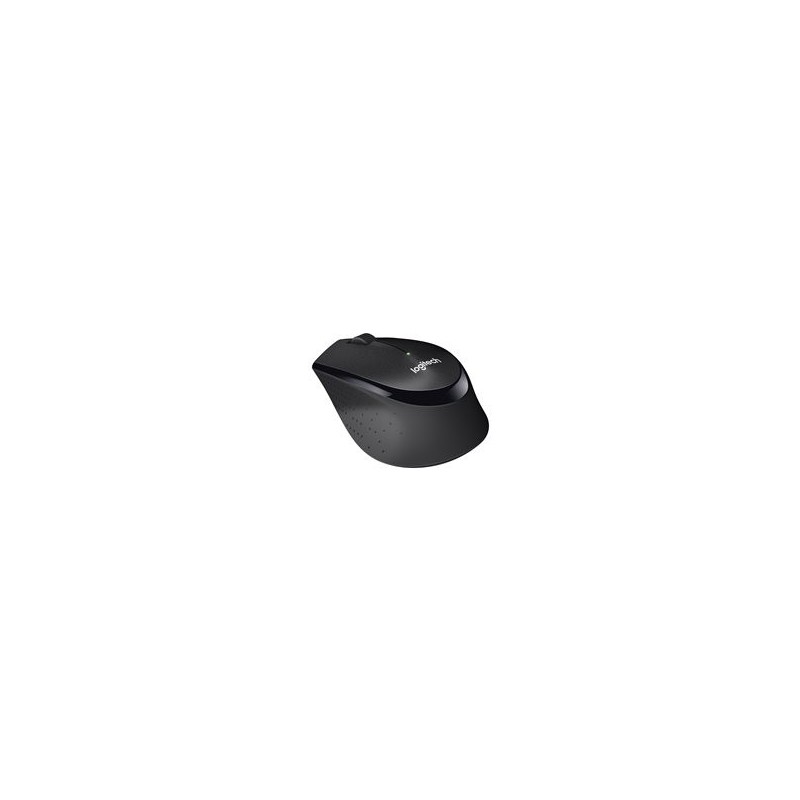 LOGITECH M330 SILENT PLUS Mouse 3 buttons wireless 2.4 GHz USB wireless receiver black