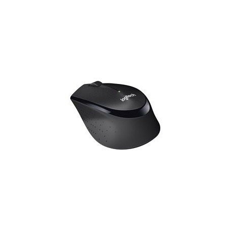 LOGITECH M330 SILENT PLUS Mouse 3 buttons wireless 2.4 GHz USB wireless receiver black