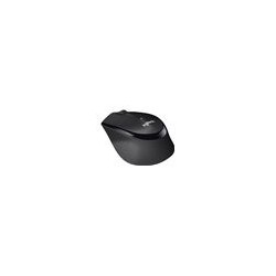LOGITECH M330 SILENT PLUS Mouse 3 buttons wireless 2.4 GHz USB wireless receiver black