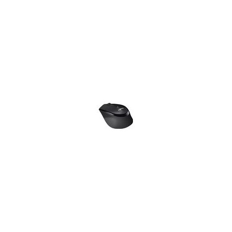 LOGITECH M330 SILENT PLUS Mouse 3 buttons wireless 2.4 GHz USB wireless receiver black