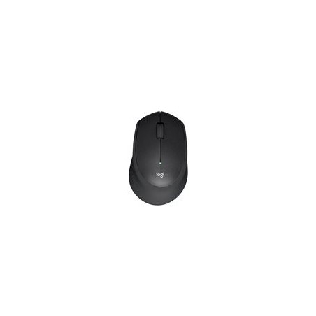 LOGITECH M330 SILENT PLUS Mouse 3 buttons wireless 2.4 GHz USB wireless receiver black