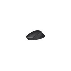 LOGITECH M330 SILENT PLUS Mouse 3 buttons wireless 2.4 GHz USB wireless receiver black