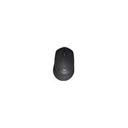 LOGITECH M330 SILENT PLUS Mouse 3 buttons wireless 2.4 GHz USB wireless receiver black