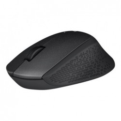 LOGITECH M330 SILENT PLUS Mouse 3 buttons wireless 2.4 GHz USB wireless receiver black
