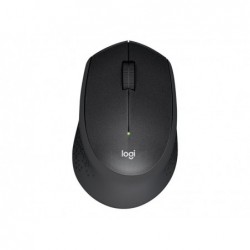 LOGITECH M330 SILENT PLUS Mouse 3 buttons wireless 2.4 GHz USB wireless receiver black