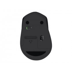 LOGITECH M330 SILENT PLUS Mouse 3 buttons wireless 2.4 GHz USB wireless receiver black
