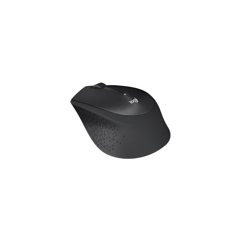 LOGITECH M330 SILENT PLUS Mouse 3 buttons wireless 2.4 GHz USB wireless receiver blue