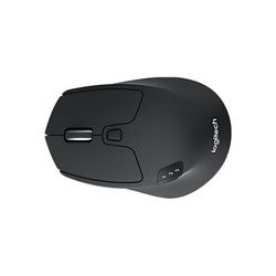 LOGITECH M720 Triathlon Mouse right-handed optical 7 buttons wireless Bluetooth 2.4 GHz USB wireless receiver