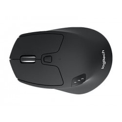 LOGITECH M720 Triathlon Mouse right-handed optical 7 buttons wireless Bluetooth 2.4 GHz USB wireless receiver