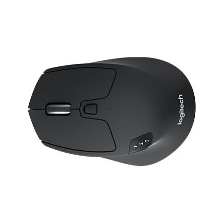 LOGITECH M720 Triathlon Mouse right-handed optical 7 buttons wireless Bluetooth 2.4 GHz USB wireless receiver