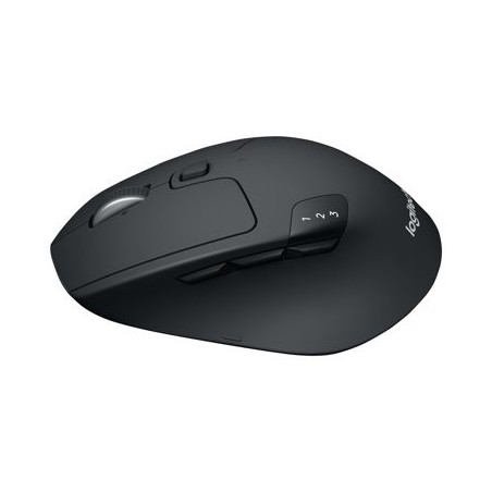 LOGITECH M720 Triathlon Mouse right-handed optical 7 buttons wireless Bluetooth 2.4 GHz USB wireless receiver