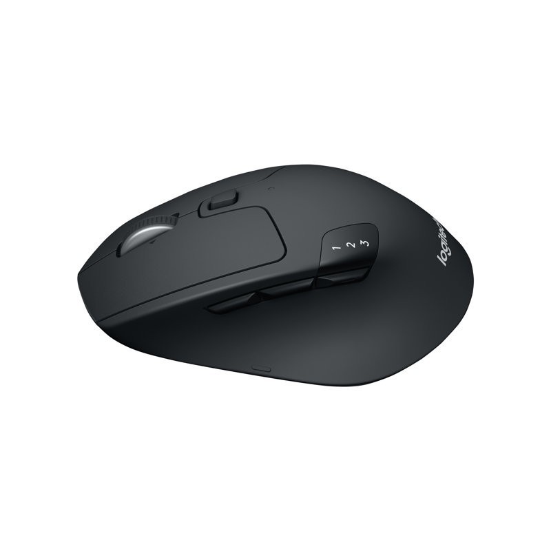 LOGITECH M720 Triathlon Mouse right-handed optical 7 buttons wireless Bluetooth 2.4 GHz USB wireless receiver