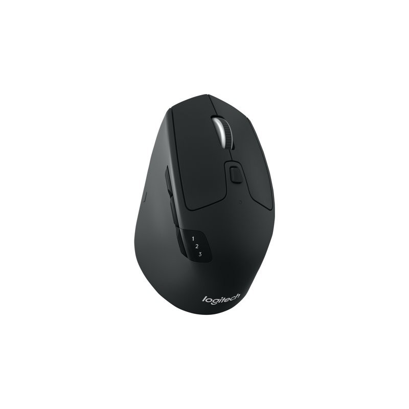 LOGITECH M720 Triathlon Mouse right-handed optical 7 buttons wireless Bluetooth 2.4 GHz USB wireless receiver
