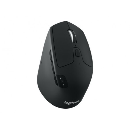 LOGITECH M720 Triathlon Mouse right-handed optical 7 buttons wireless Bluetooth 2.4 GHz USB wireless receiver