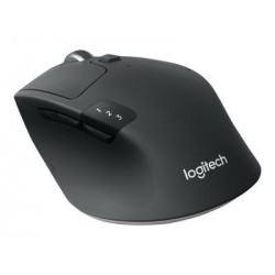 LOGITECH M720 Triathlon Mouse right-handed optical 7 buttons wireless Bluetooth 2.4 GHz USB wireless receiver