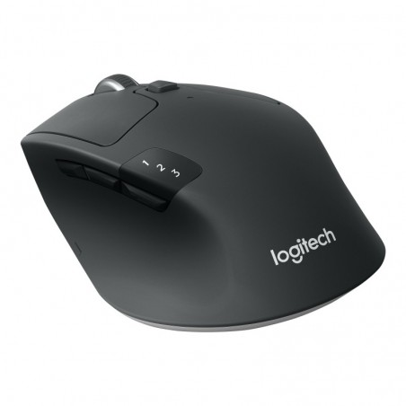 LOGITECH M720 Triathlon Mouse right-handed optical 7 buttons wireless Bluetooth 2.4 GHz USB wireless receiver