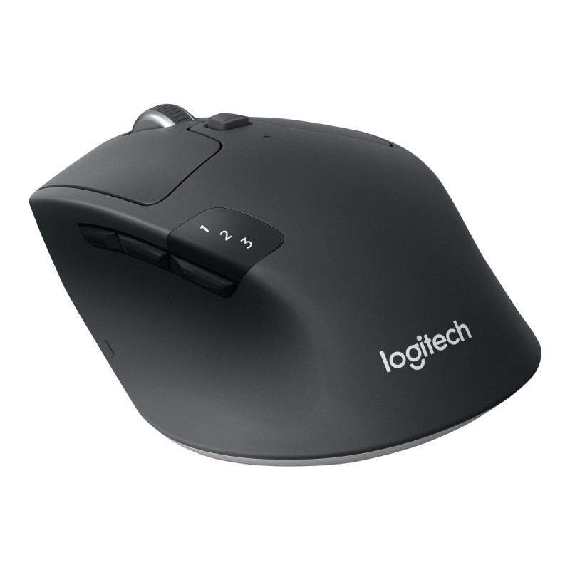 LOGITECH M720 Triathlon Mouse right-handed optical 7 buttons wireless Bluetooth 2.4 GHz USB wireless receiver