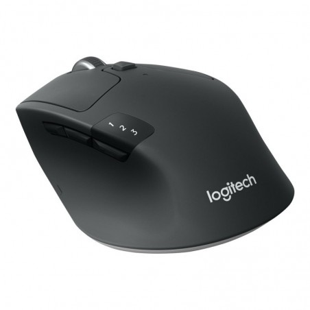 LOGITECH M720 Triathlon Mouse right-handed optical 7 buttons wireless Bluetooth 2.4 GHz USB wireless receiver