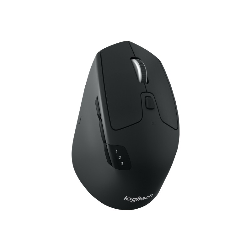 LOGITECH M720 Triathlon Mouse right-handed optical 7 buttons wireless Bluetooth 2.4 GHz USB wireless receiver