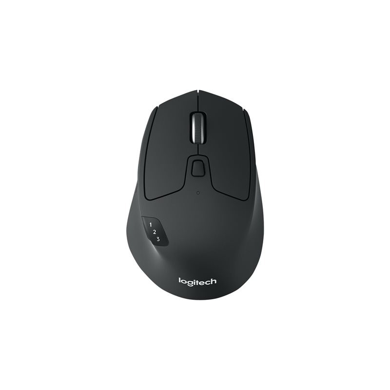 LOGITECH M720 Triathlon Mouse right-handed optical 7 buttons wireless Bluetooth 2.4 GHz USB wireless receiver