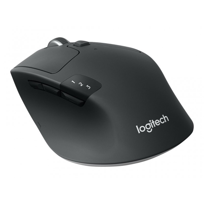 LOGITECH M720 Triathlon Mouse right-handed optical 7 buttons wireless Bluetooth 2.4 GHz USB wireless receiver