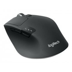 LOGITECH M720 Triathlon Mouse right-handed optical 7 buttons wireless Bluetooth 2.4 GHz USB wireless receiver