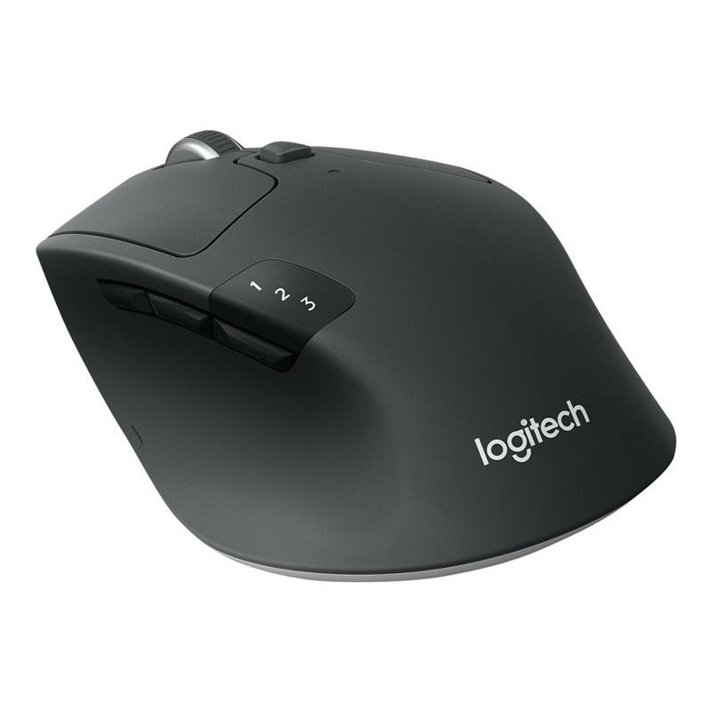 LOGITECH M720 Triathlon Mouse right-handed optical 7 buttons wireless Bluetooth 2.4 GHz USB wireless receiver