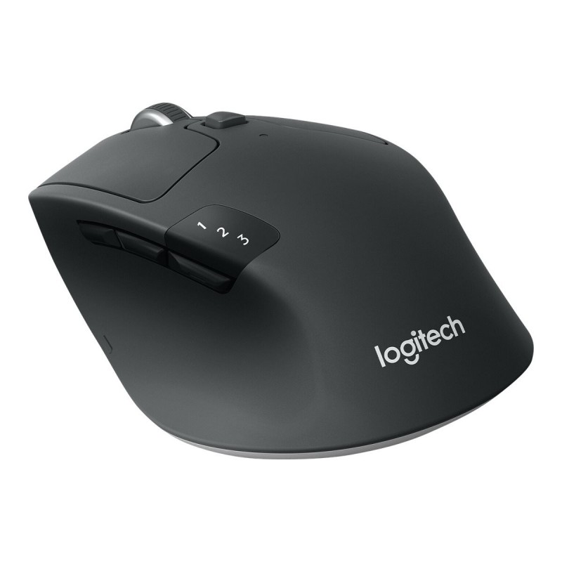 LOGITECH M720 Triathlon Mouse right-handed optical 7 buttons wireless Bluetooth 2.4 GHz USB wireless receiver