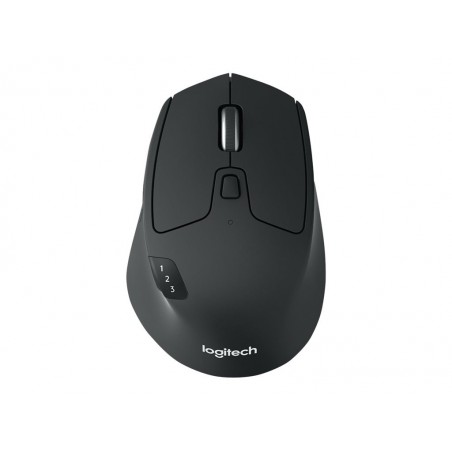 LOGITECH M720 Triathlon Mouse right-handed optical 7 buttons wireless Bluetooth 2.4 GHz USB wireless receiver