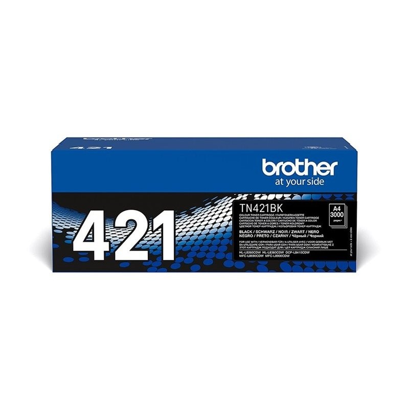 BROTHER TN421BK Toner Brother TN421 black 3000str HL-L8260CDW/HL-L8360CDW/DCP-L8410CDW