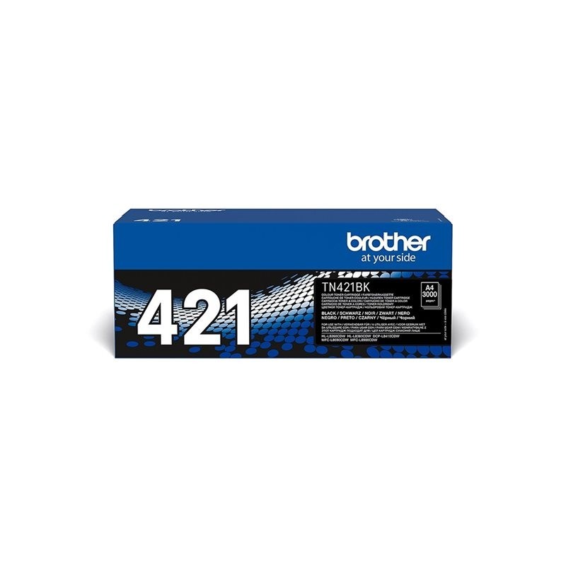 BROTHER TN421BK Toner Brother TN421 black 3000str HL-L8260CDW/HL-L8360CDW/DCP-L8410CDW