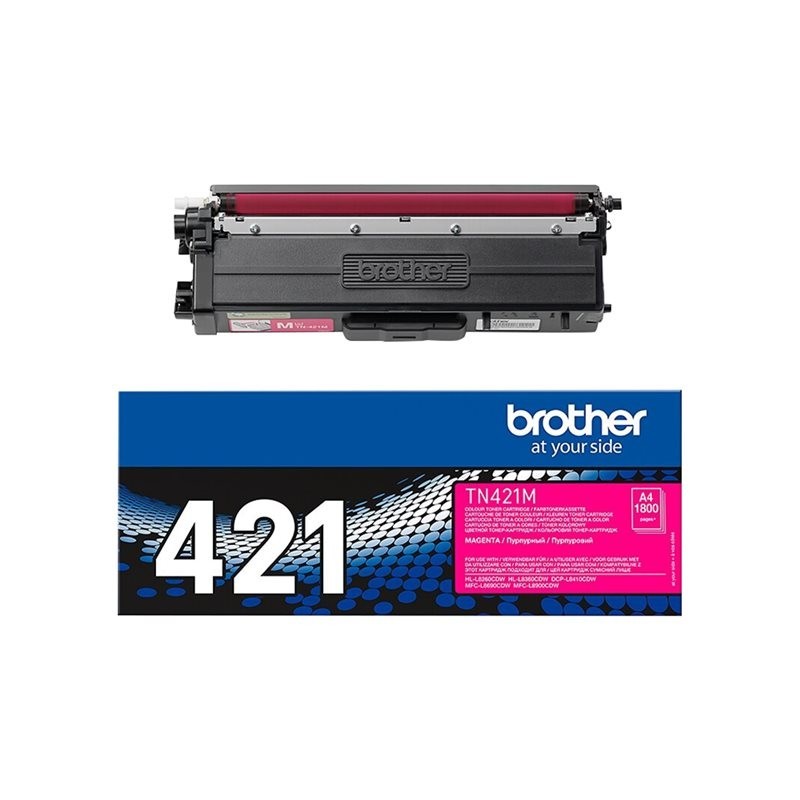 BROTHER TN421M Toner Brother TN421 magenta 1800str HL-L8260CDW/HL-L8360CDW/DCP-L8410CDW