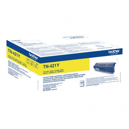 BROTHER TN421Y Toner Brother TN421 yellow 1800str HL-L8260CDW/HL-L8360CDW/DCP-L8410CDW